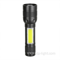 Customized Waterproof COB Mini Zoomable LED Flashlight